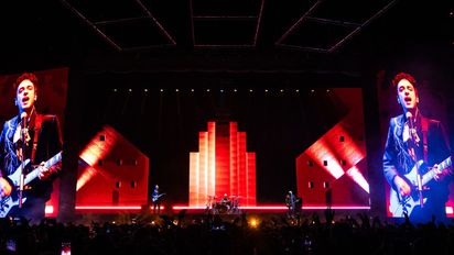 Soda Stereo regresó al escenario con una versión digital de Gustavo Cerati creada con IA