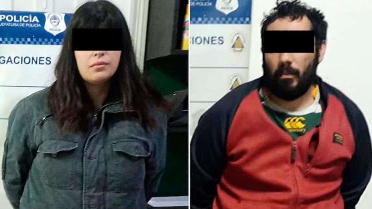 A.J.B. (35) y su esposa M.L. (29), los dos primeros detenidos A.J.B. (35) y su esposa M.L. (29), los dos primeros detenidos