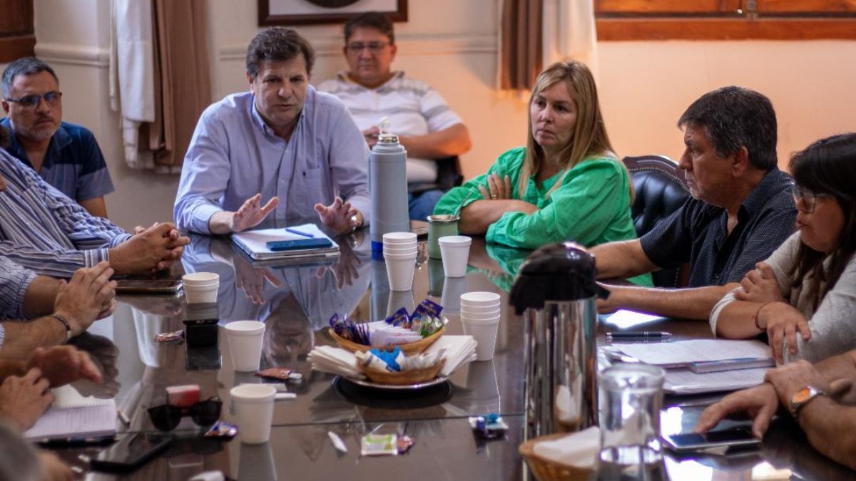 Se reunieron este miércoles en Casa de Gobierno.