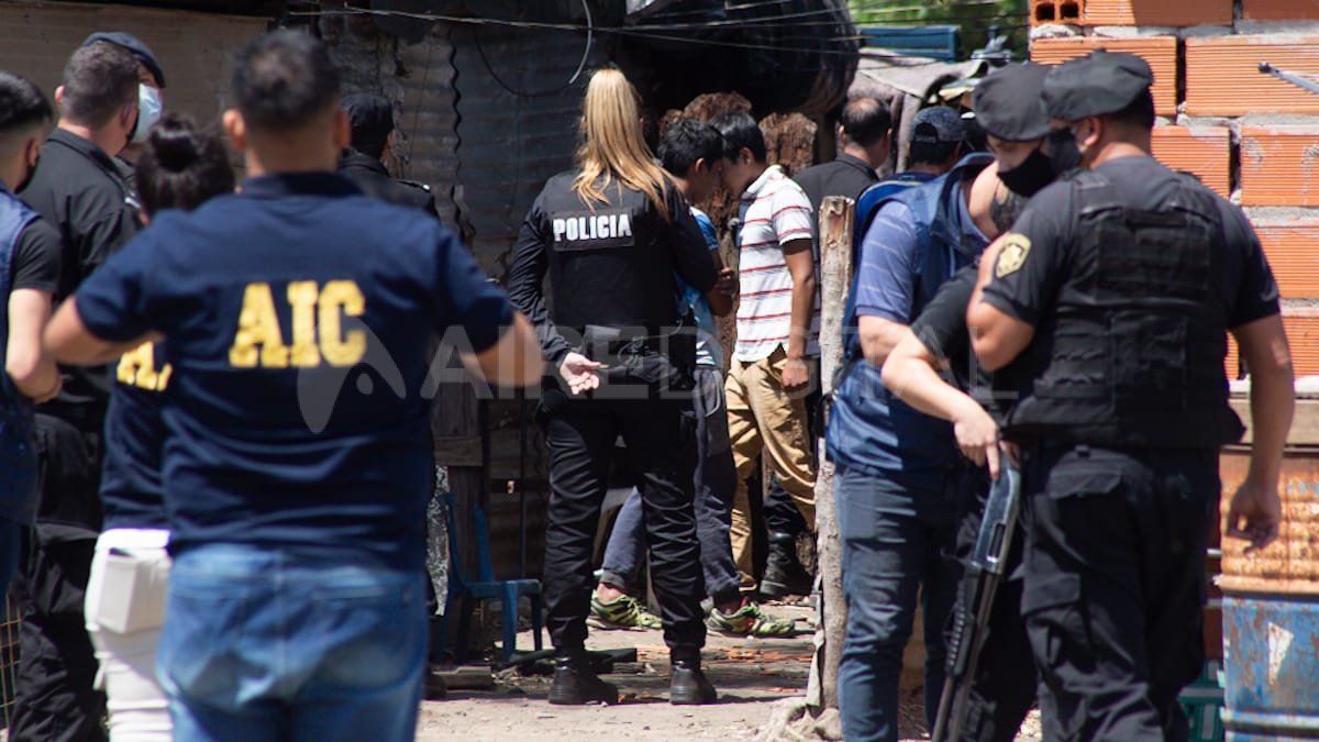 Personal de la A.I.C, Infantería, Comando Radioeléctrico y Brigada Motorizada trabajaron para neutralizar el enfrentamiento