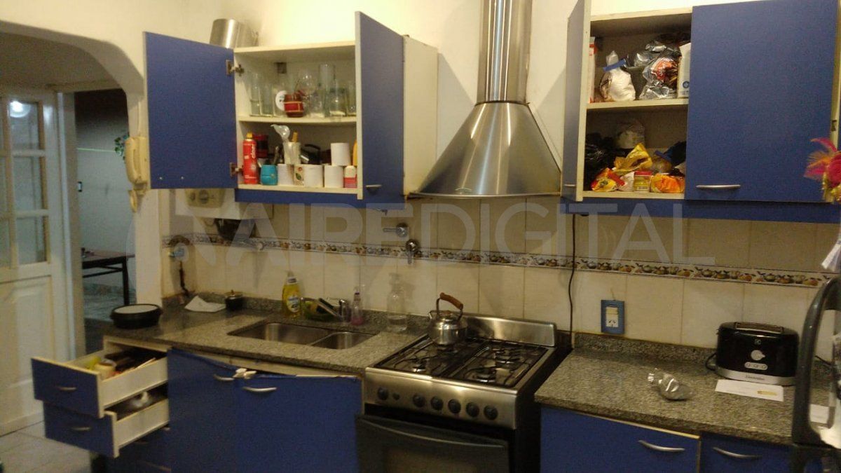 Revisaron y dieron vuelta toda la casa.