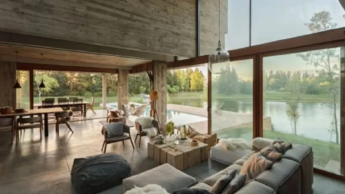 Las imágenes de la casa minimalista de Hernán Drago.