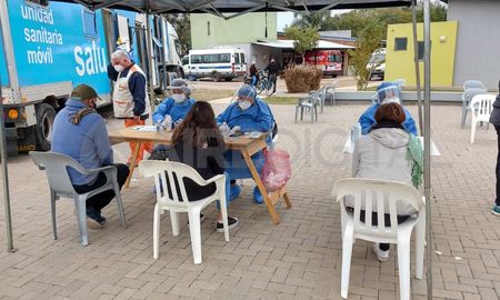 Más de un 40% de positividad en los test realizados en Recreo. Más de un 40% de positividad en los test realizados en Recreo.