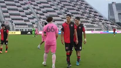 Cómo le fue a los equipos argentinos en el estreno de la Messi Cup