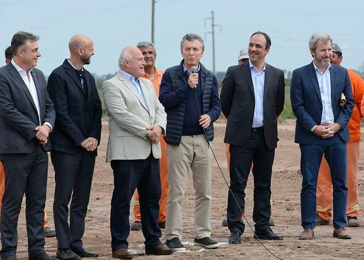 Macri en Rafaela: visita fugaz