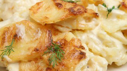 Papas a la crema gratinadas con queso, cómo hacer esta delicia