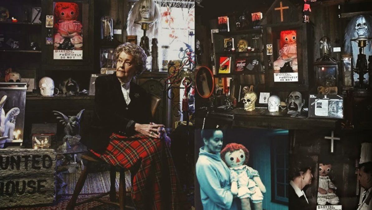 Ed y Lorraine Warren, así es el museo donde se encontraba Annabelle Ed y Lorraine Warren, así es el museo donde se encontraba Annabelle