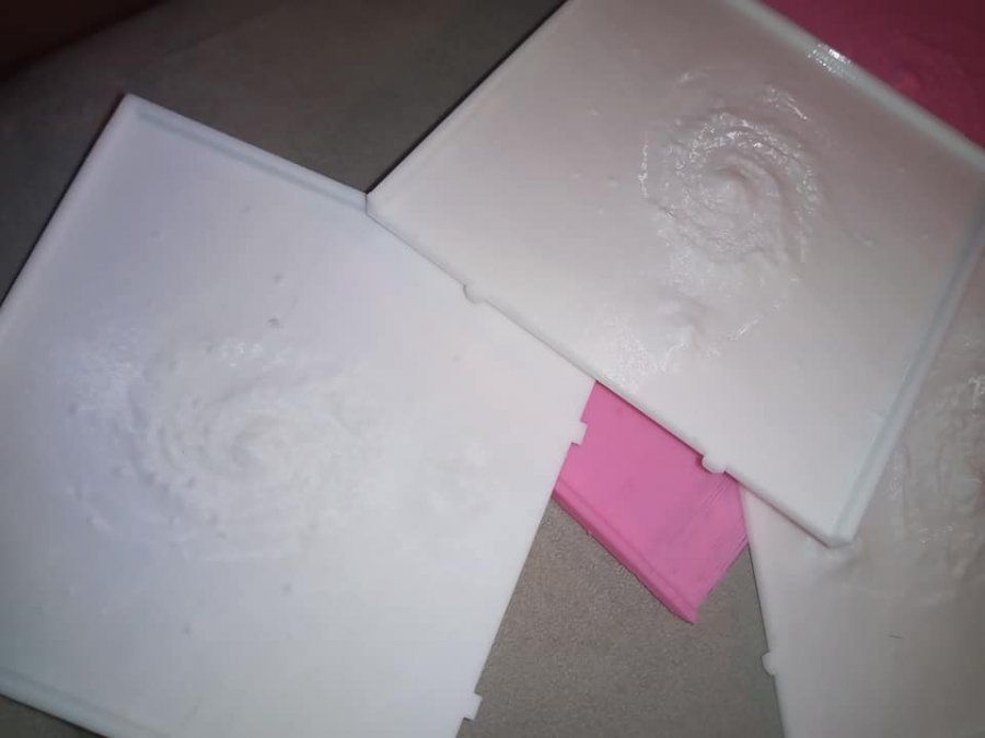 Impresiones en 3D de galaxias con relieve para personas no videntes. Forman parte del proyecto de Sebastián Musso sobre Astronomía para Ciegos.