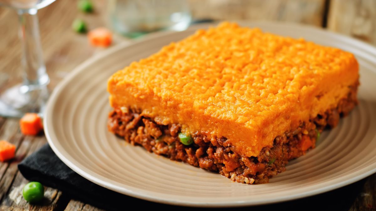 Aprendé a cocinar este pastel de batata con carne en casa y que salga perfecto.