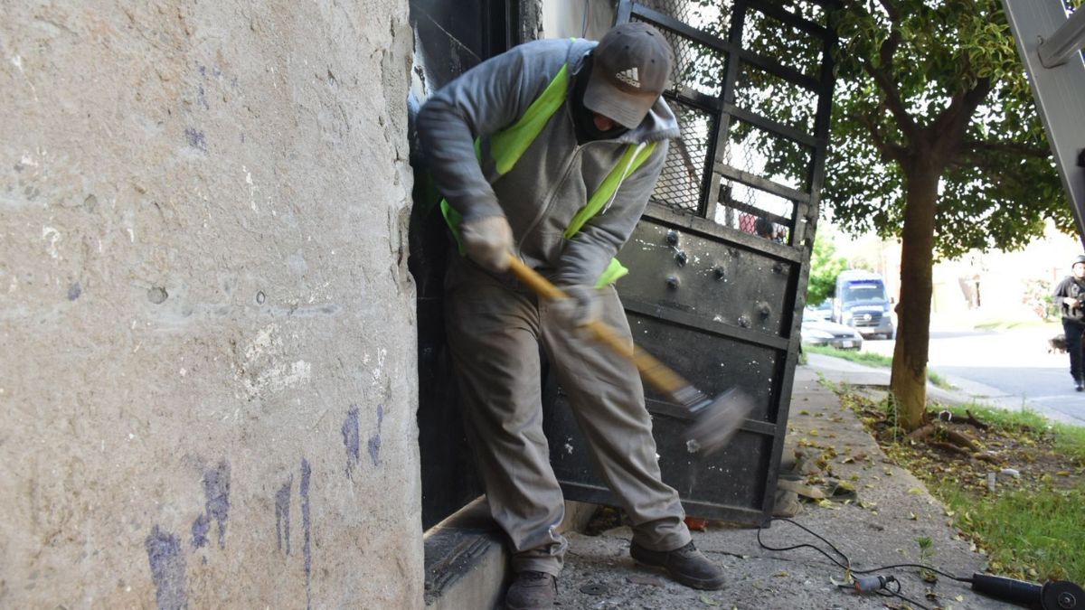 Este viernes se ejecutó la inactivación de un inmueble ubicado en Rosario