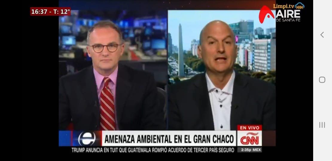 “Gritos de la Tierra”, el documental de Aire Digital, fue presentado en CNN