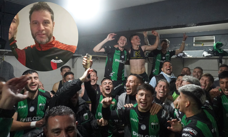El festejo de Nueva Chicago en la previa del partido contra Colón: Continuará El festejo de Nueva Chicago en la previa del partido contra Colón: Continuará
