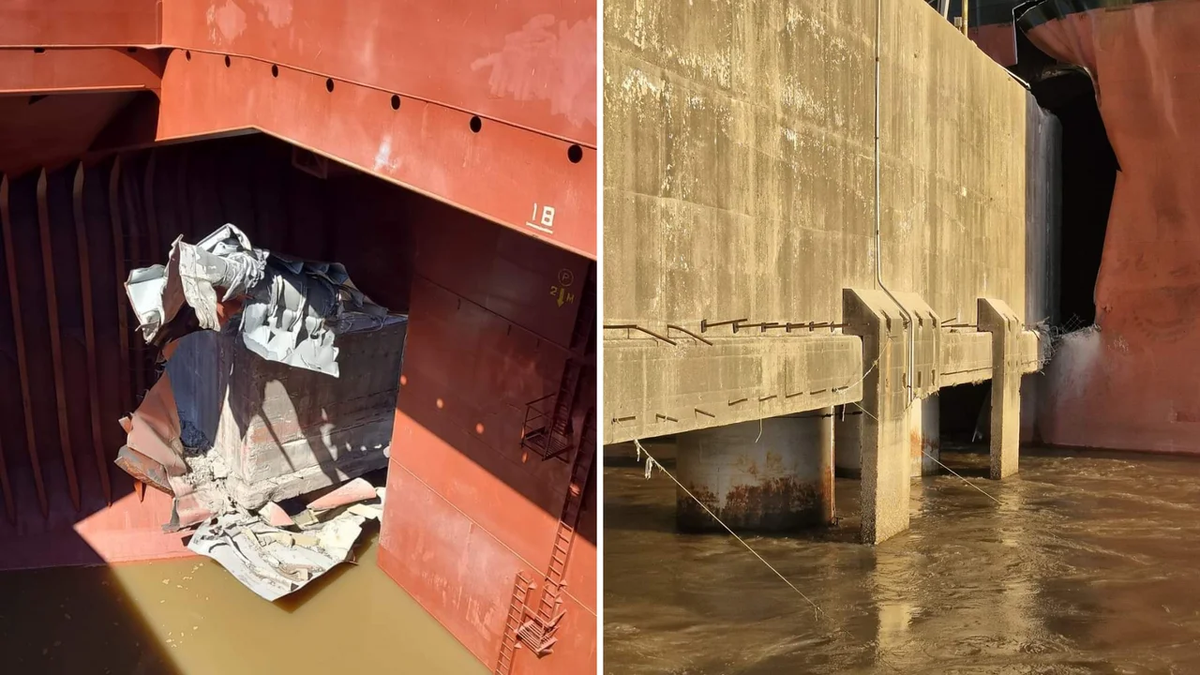 Indicaron que hay un importante daño en uno de los 35 pilotes, pero hasta ahora no implica un riesgo para el puente. Indicaron que hay un importante daño en uno de los 35 pilotes, pero hasta ahora no implica un riesgo para el puente.