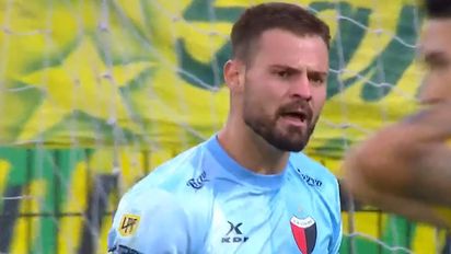 Dos equipos de Primera División tienen anotado al arquero de Colón, Ignacio Chicco