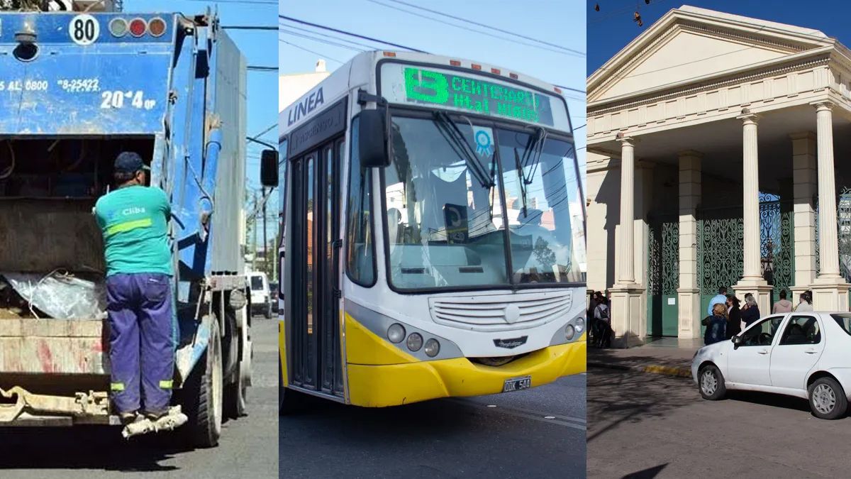 Cómo serán los servicios este fin de semana largo de Año Nuevo