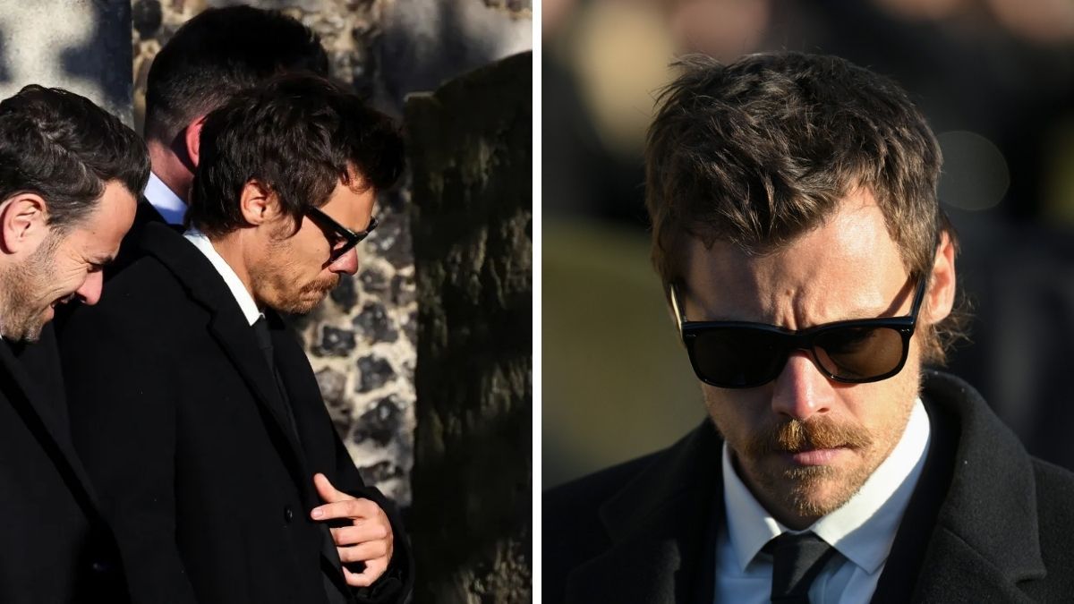 Harry Styles fue al funeral de Liam Payne y se mostró muy apenado. Harry Styles fue al funeral de Liam Payne y se mostró muy apenado. 