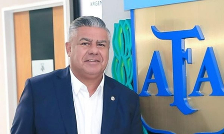 Claudio Tapia, presidente de la Asociación del Fútbol Argentino. Claudio Tapia, presidente de la Asociación del Fútbol Argentino.