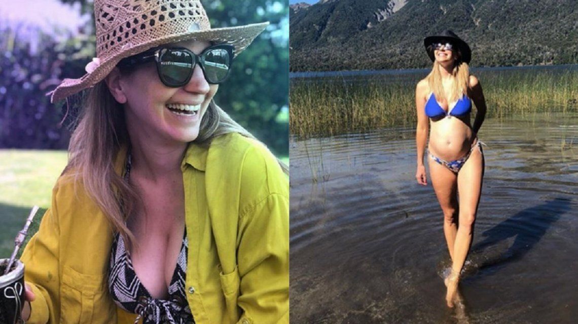 Marcela Kloosterboer bromeó por su “pancita” de seis meses