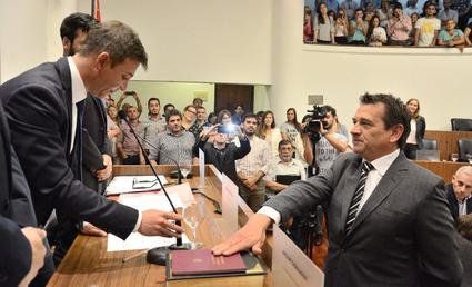 Asumió Marcelo Ponce como concejal, en reemplazo de Simoniello