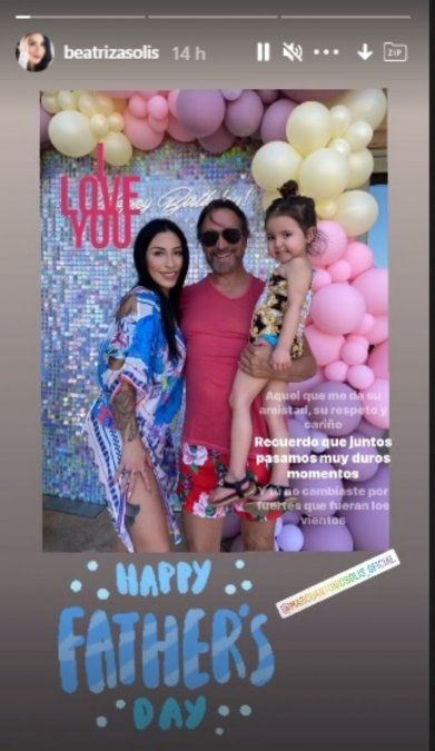 Beatriz Solís publicó una imagen de Marco Antonio Solís en Instagram.