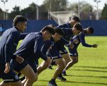 San Lorenzo comenzó la semana de entrenamientos de cara al partido con Colón, por la Liga Profesional.