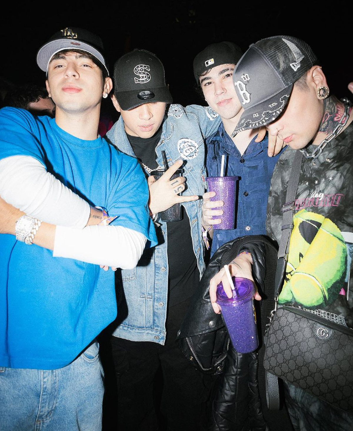 Rusherking junto a FMK, Lit Killah y Spreen en la fiesta Bresh. Rusherking junto a FMK, Lit Killah y Spreen en la fiesta Bresh.