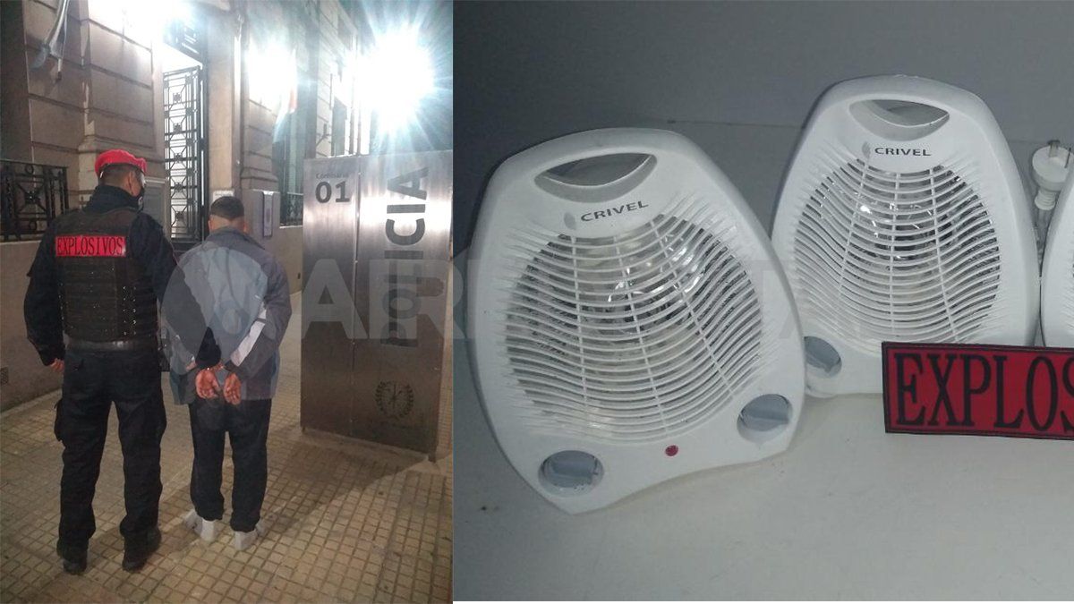 J.L. de 22 años fue trasladado a la Comisaría Primera