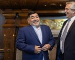 Alberto Fernández, presidente de la Nación, saludó a Diego Maradona por su cumpleaños 60. Alberto Fernández, presidente de la Nación, saludó a Diego Maradona por su cumpleaños 60.