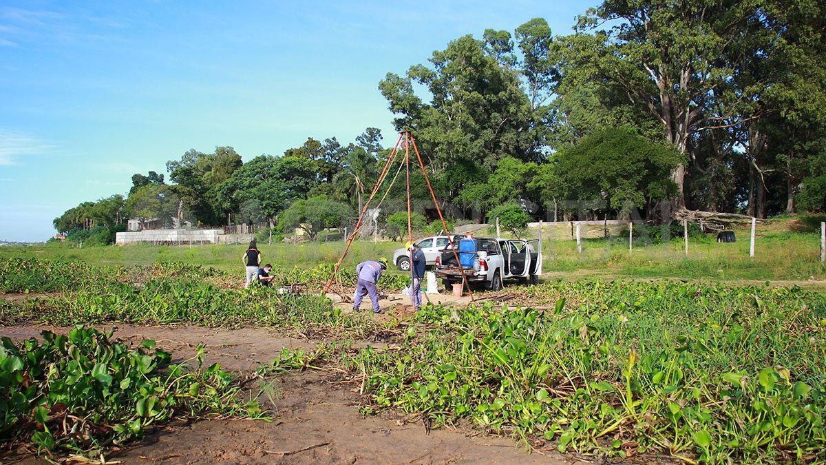 De esta forma se relevarán las características geológicas para el cruce del futuro Gasoducto que llevará el servicio de gas natural a la zona de la Costa, desde la comuna de Ángel Gallardo.