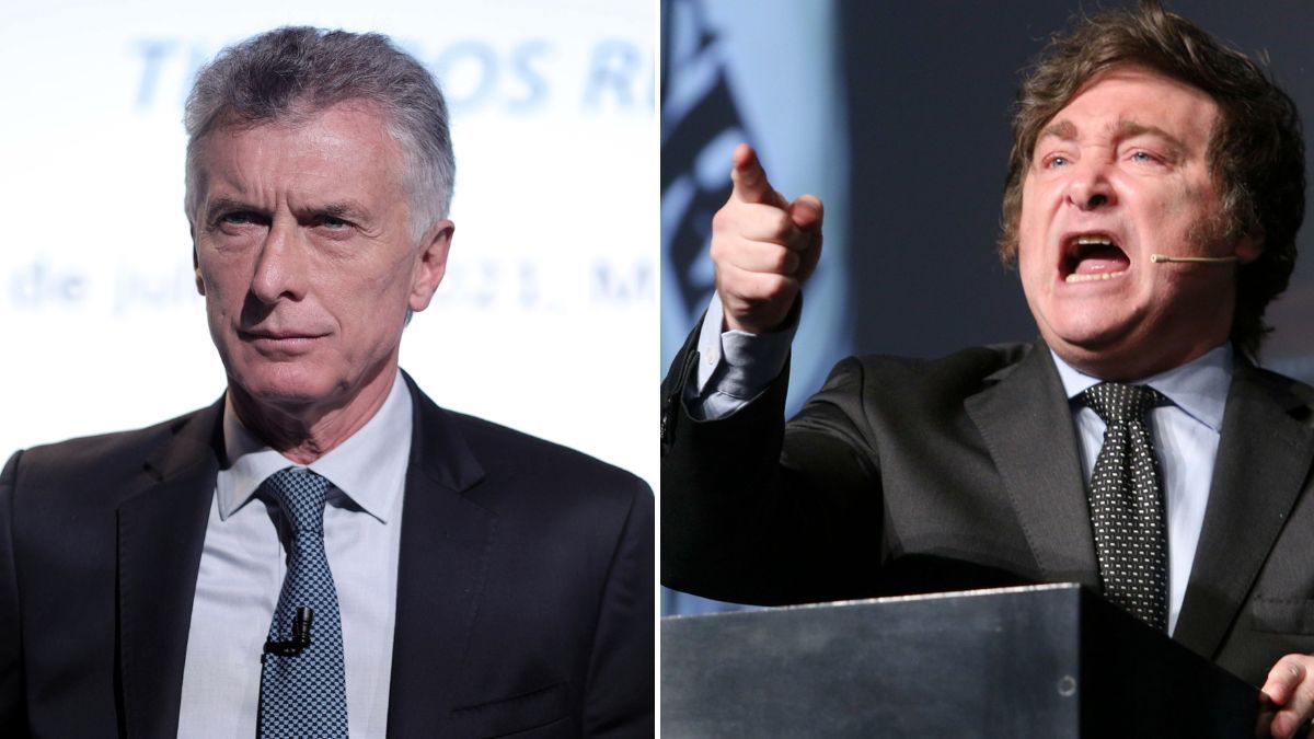 Mauricio Macri y Javier Milei