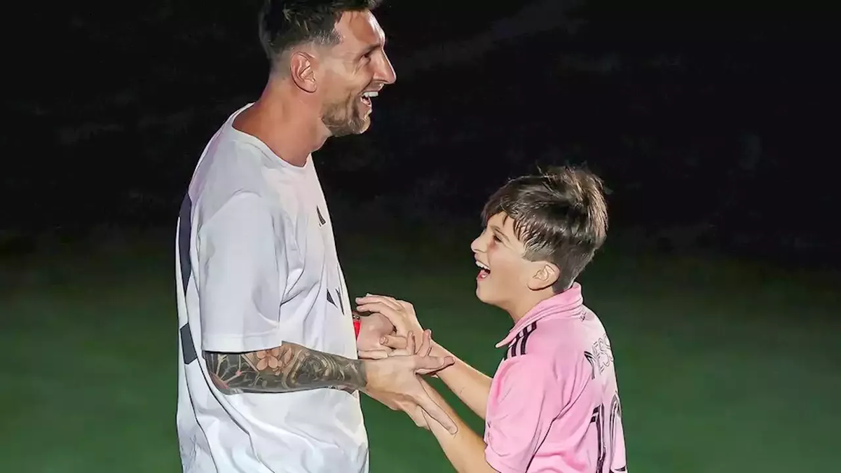 Se supo que Thiago Messi formará parte de uno de los equipos juveniles de Inter Miami.
