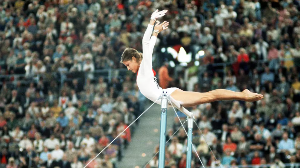 La gimnasta Olga Korbut marcó un antes y un después en los Juegos Olímpicos con su salto de la muerte