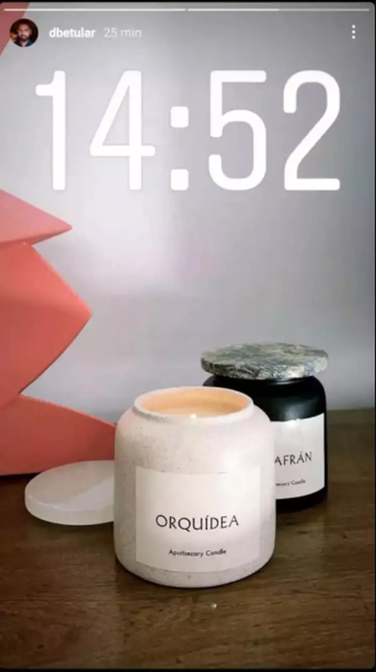 Damián Betular muestra instantáneas de su casa en su Instagram personal.