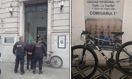 Recuperaron una bicicleta robada que habían publicado a la venta en Facebook