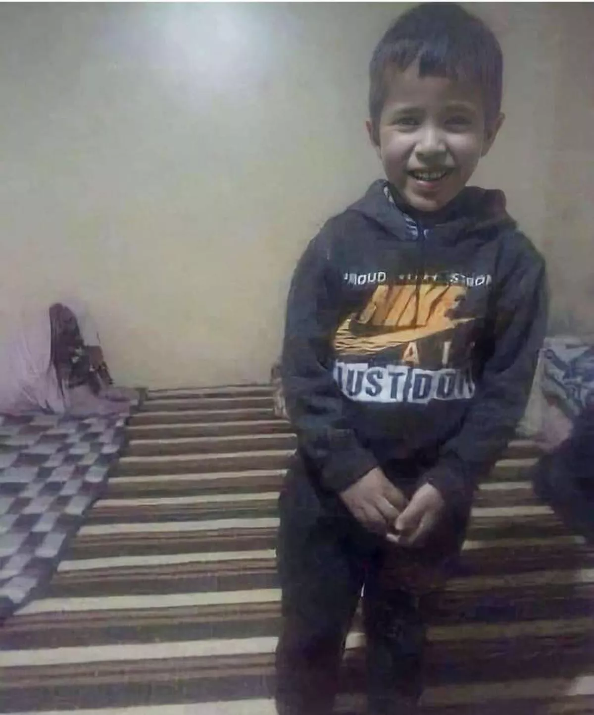 Ryan tiene 5 años y espera ser rescatado (Twitter)  