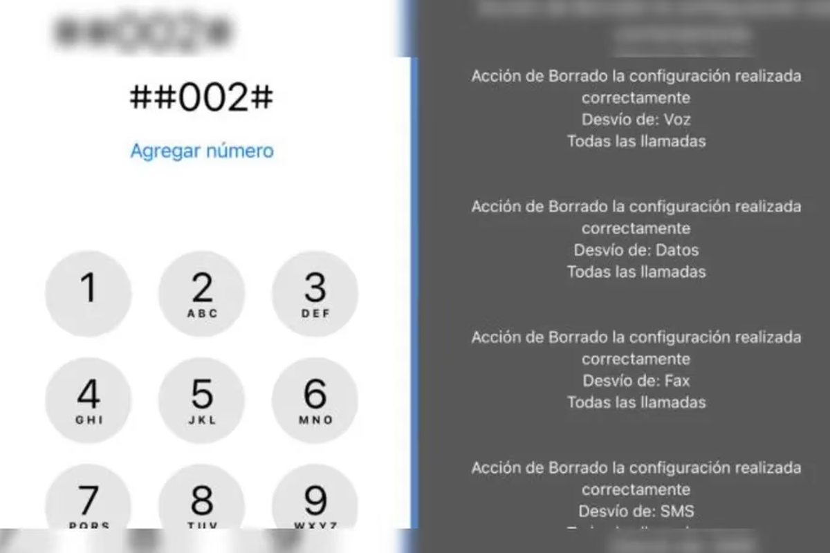 La numeración da un acceso directo (Captura video)