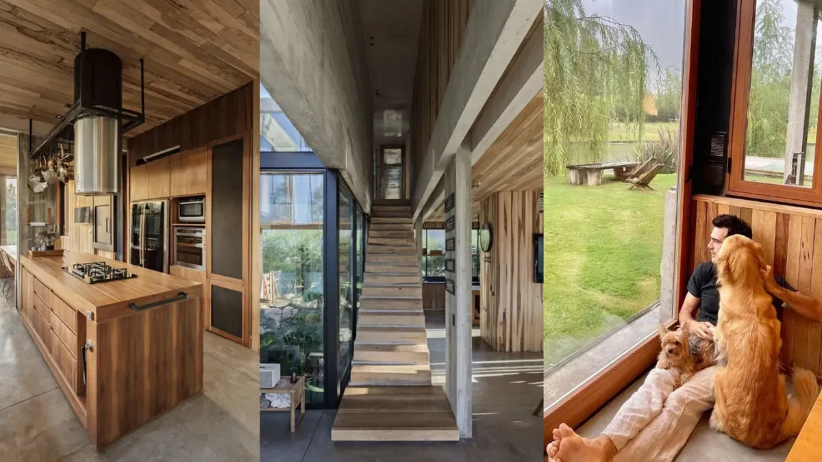 Las imágenes de la casa minimalista de Hernán Drago. Las imágenes de la casa minimalista de Hernán Drago.