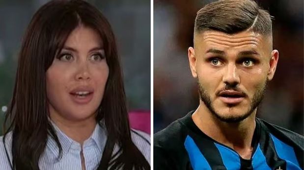 Mauro Icardi y Wanda Nara, en medio de una nueva polémica familiar.