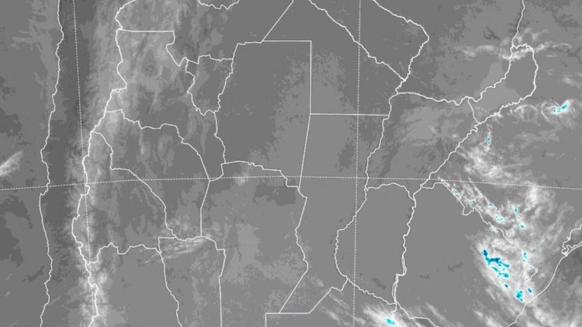 La imagen satelital de Santa Fe y la regi&oacute;n.