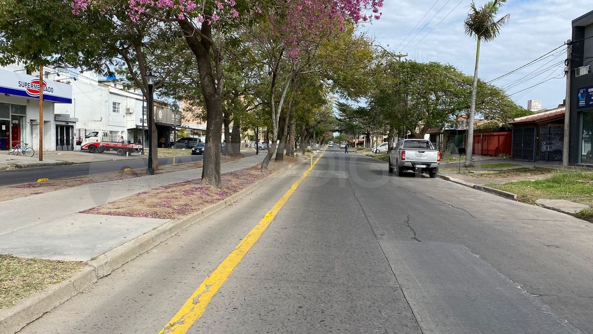 Un violento asalto se produjo el sábado en Avenida Galicia y Alberdi.