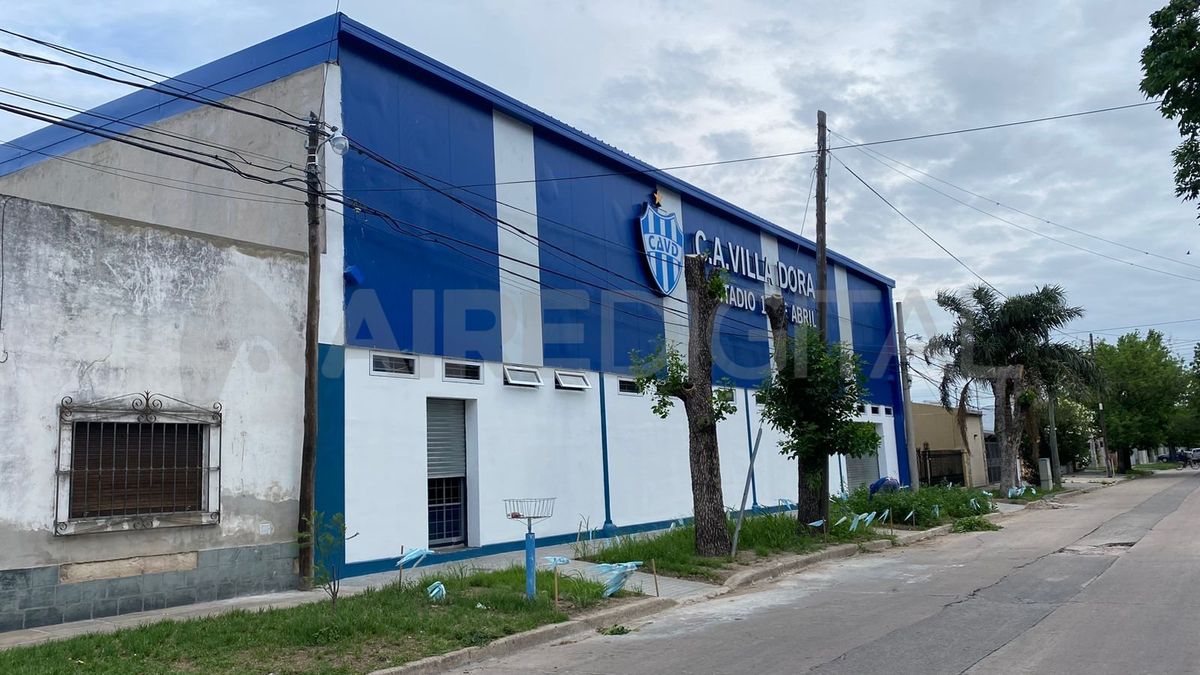 El grave hecho ocurrió en inmediaciones del Club Villa Dora