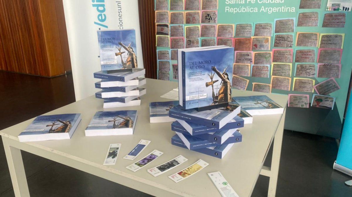 En la presentación de su libro