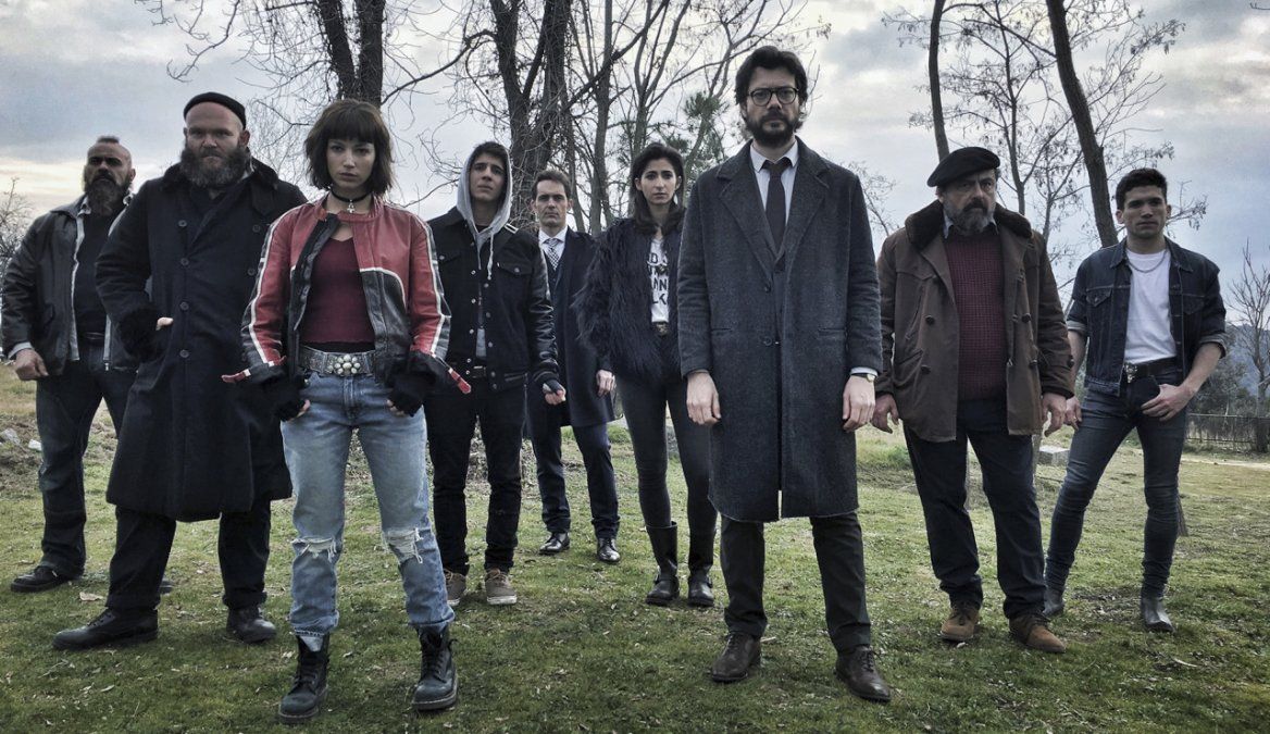 Se viene la segunda temporada de “La casa de papel”