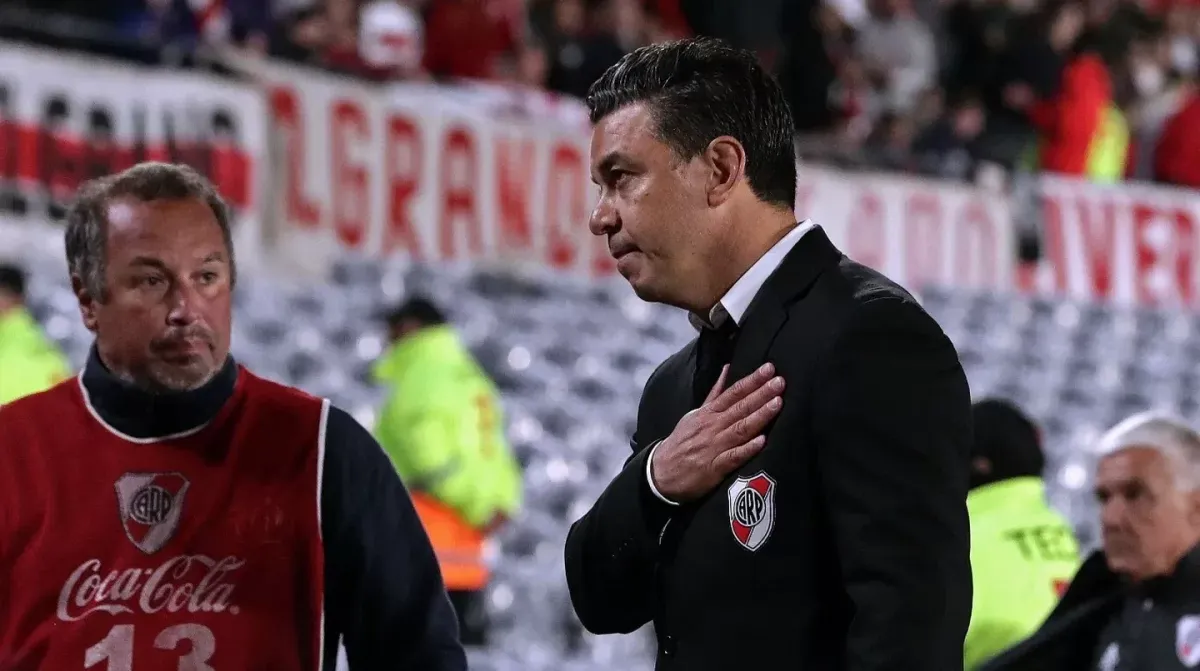 Marcelo Gallardo dirigió su último partido en el Monumental.