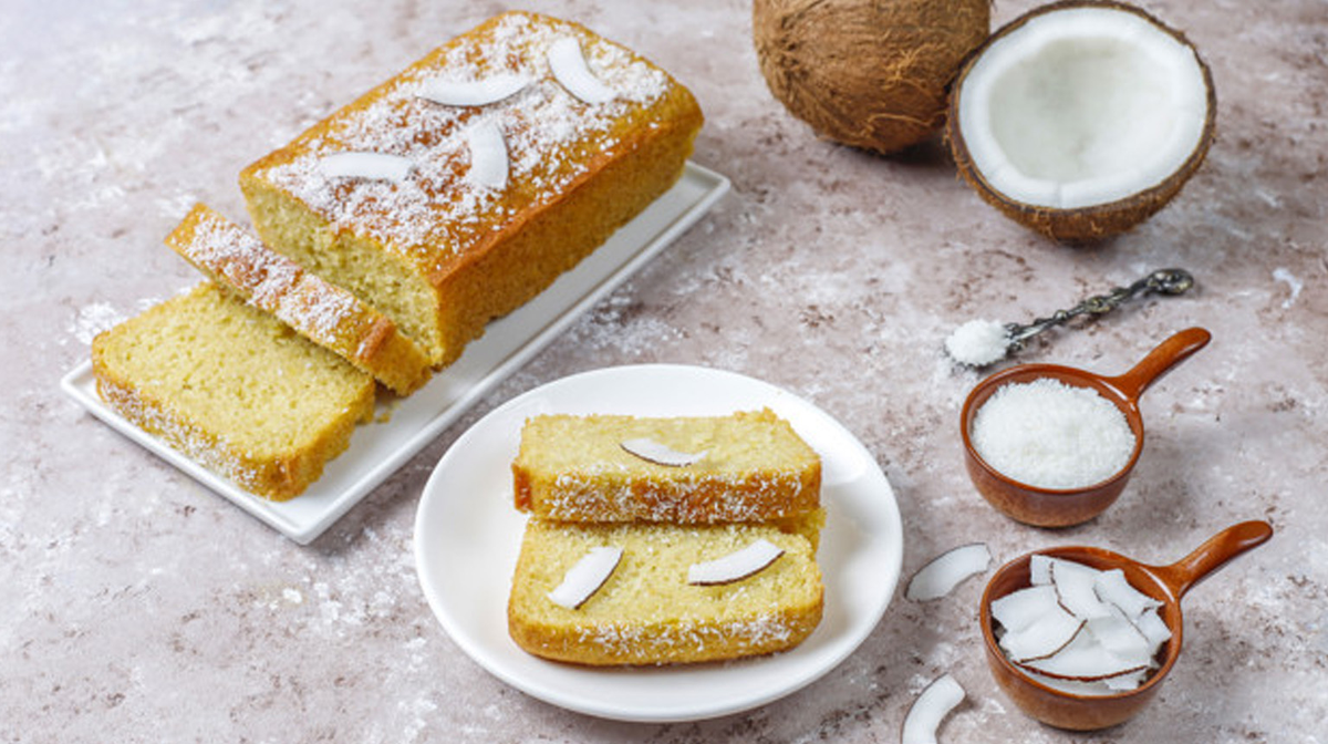 Cómo hacer budín de coco