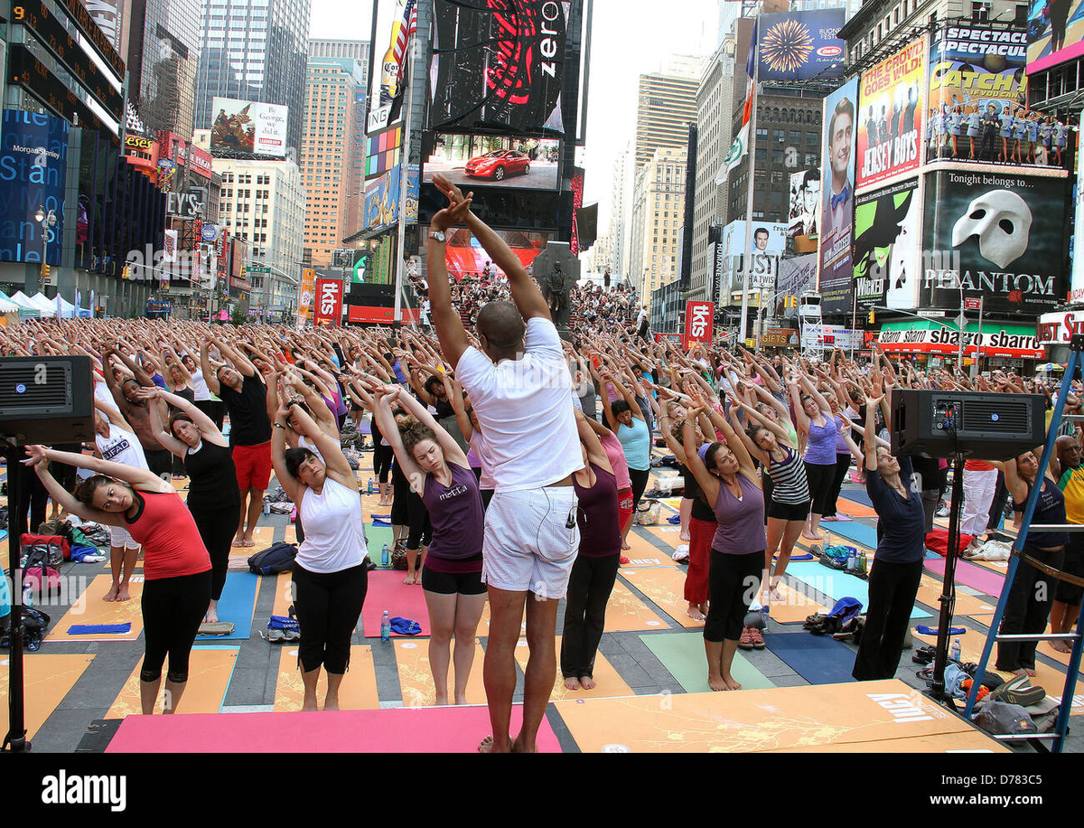 Solstice in Times Square