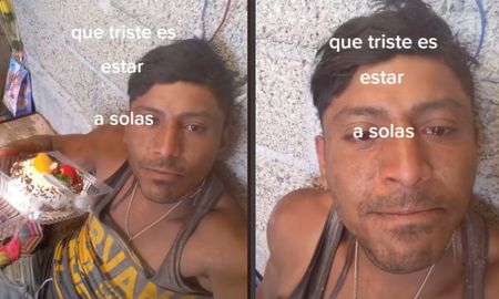 El muchacho no podía creer la cantidad de mensajes de apoyo que recibió. El muchacho no podía creer la cantidad de mensajes de apoyo que recibió.