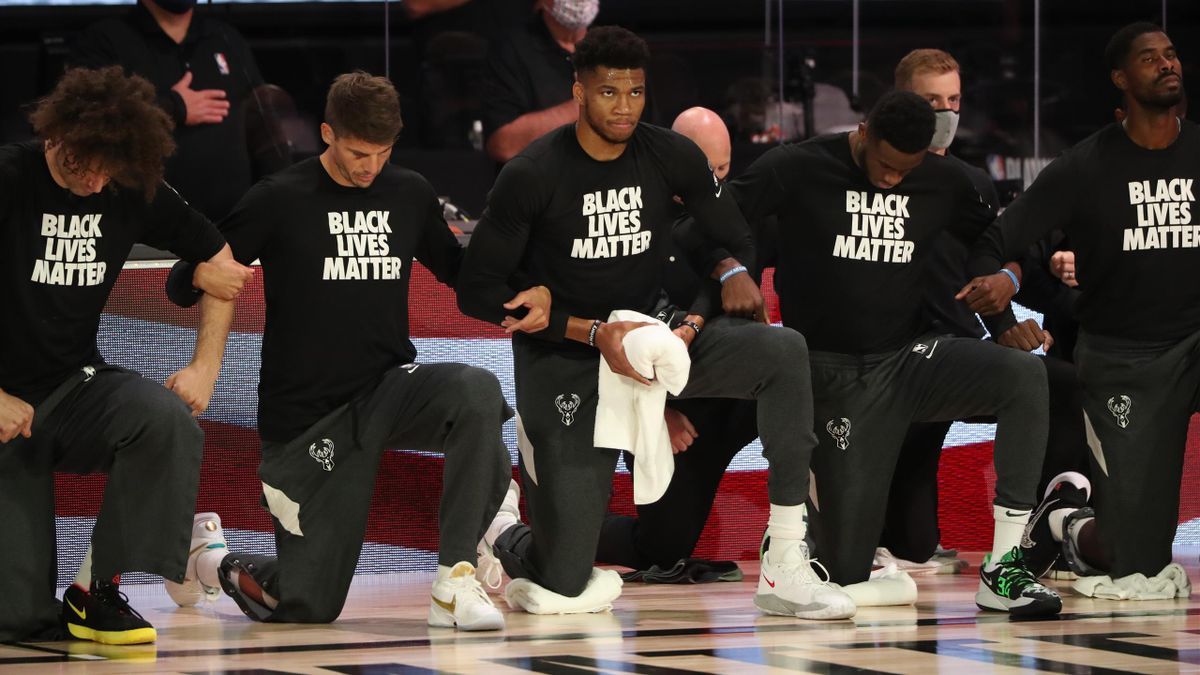Los Bucks de&nbsp;Antetokounmpo decidieron no jugar ante los Magic en protesta por la violencia racial en Estados Unidos.