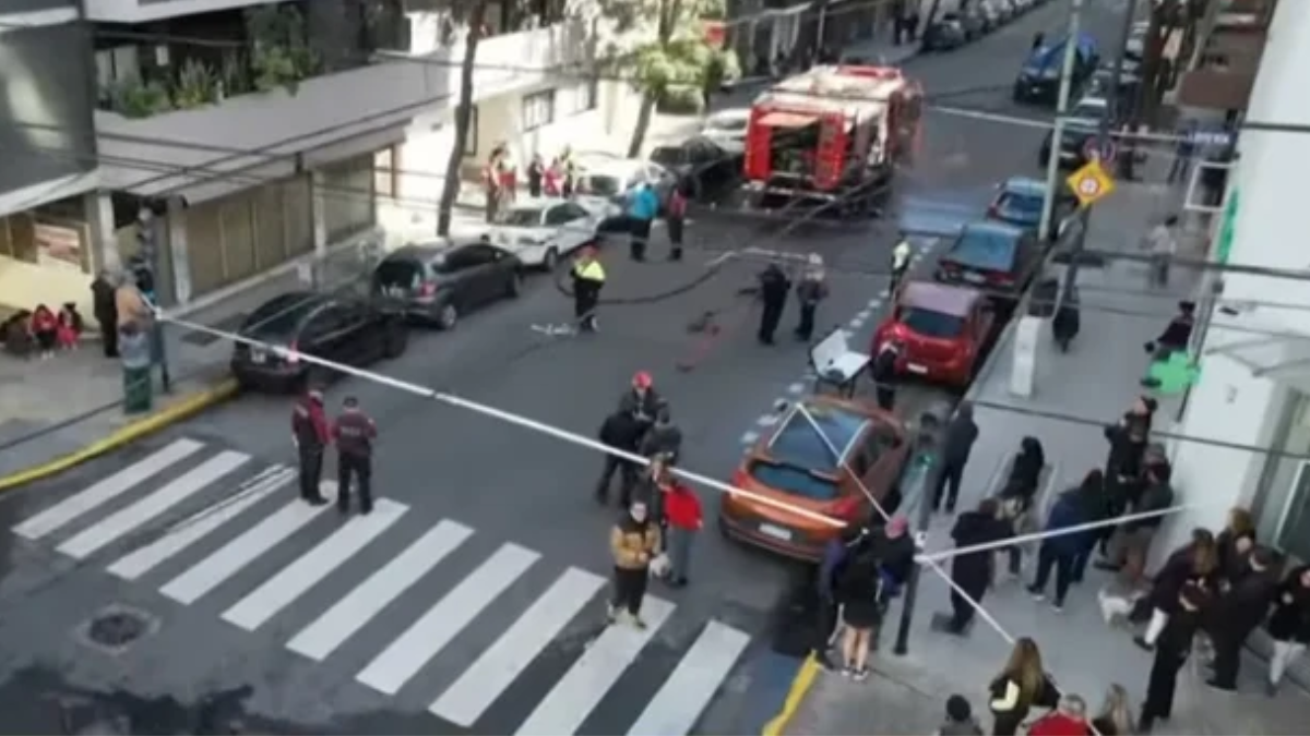 Murió una mujer de 91 años en un edificio de 12 pisos. Murió una mujer de 91 años en un edificio de 12 pisos.
