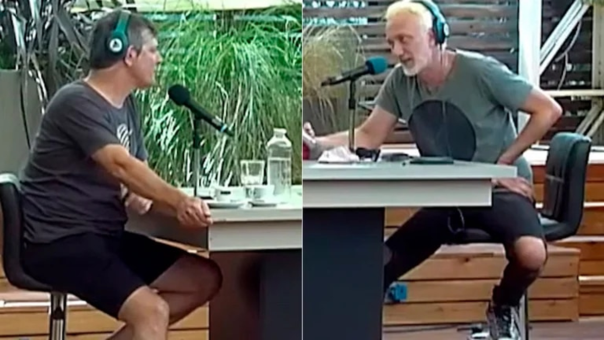 Mario Pergolini y Andy Kusnetzoff, frente a frente en una charla &iacute;ntima.